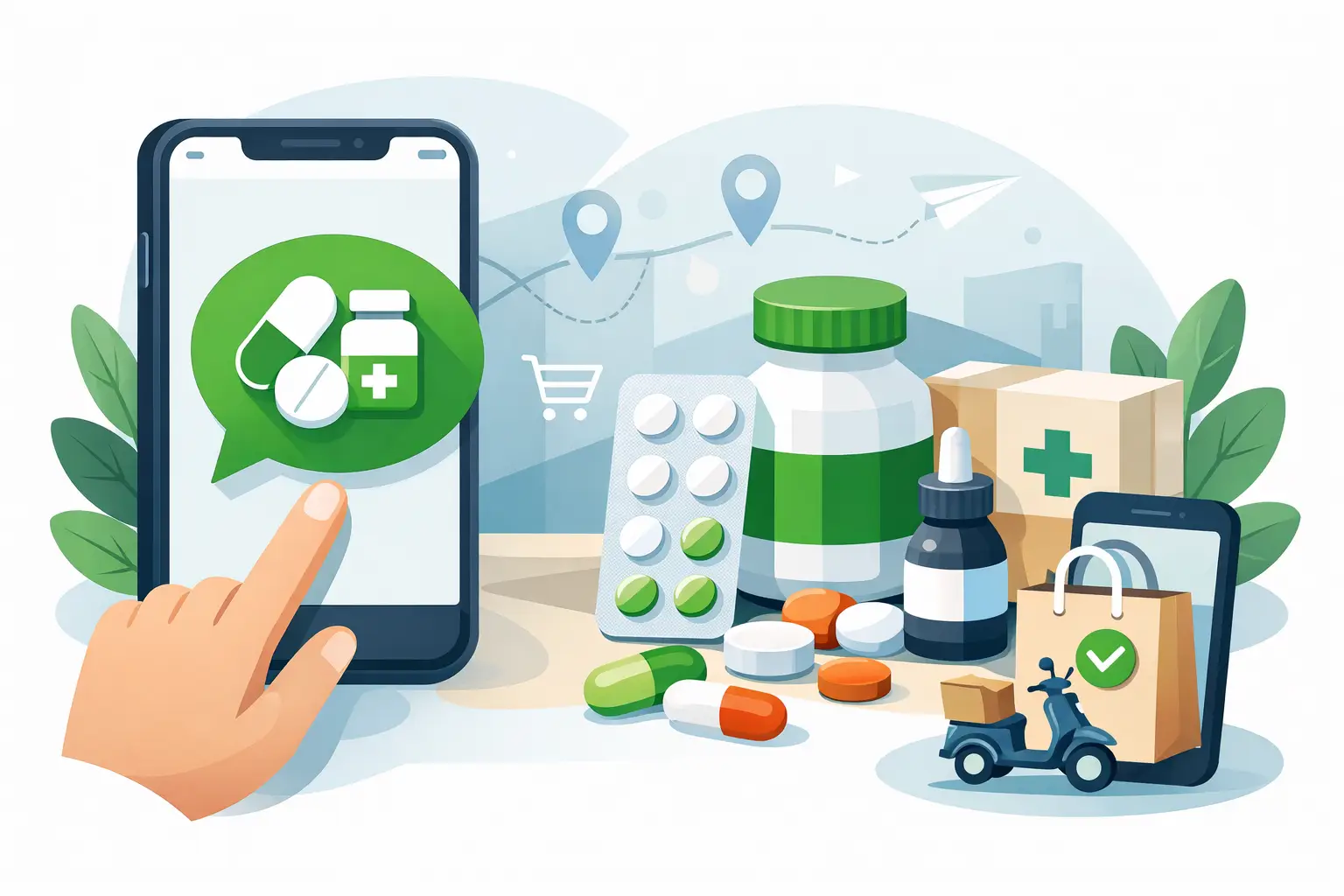 Ordine farmaci via WhatsApp: come funziona