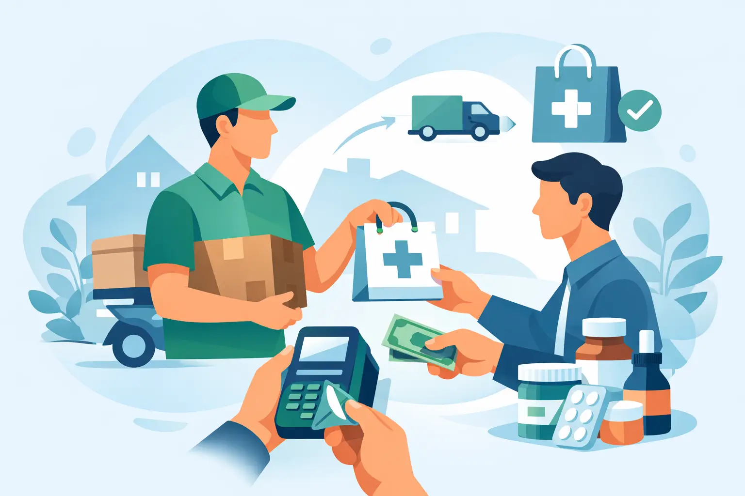 Pagamento alla consegna farmacia: come funziona