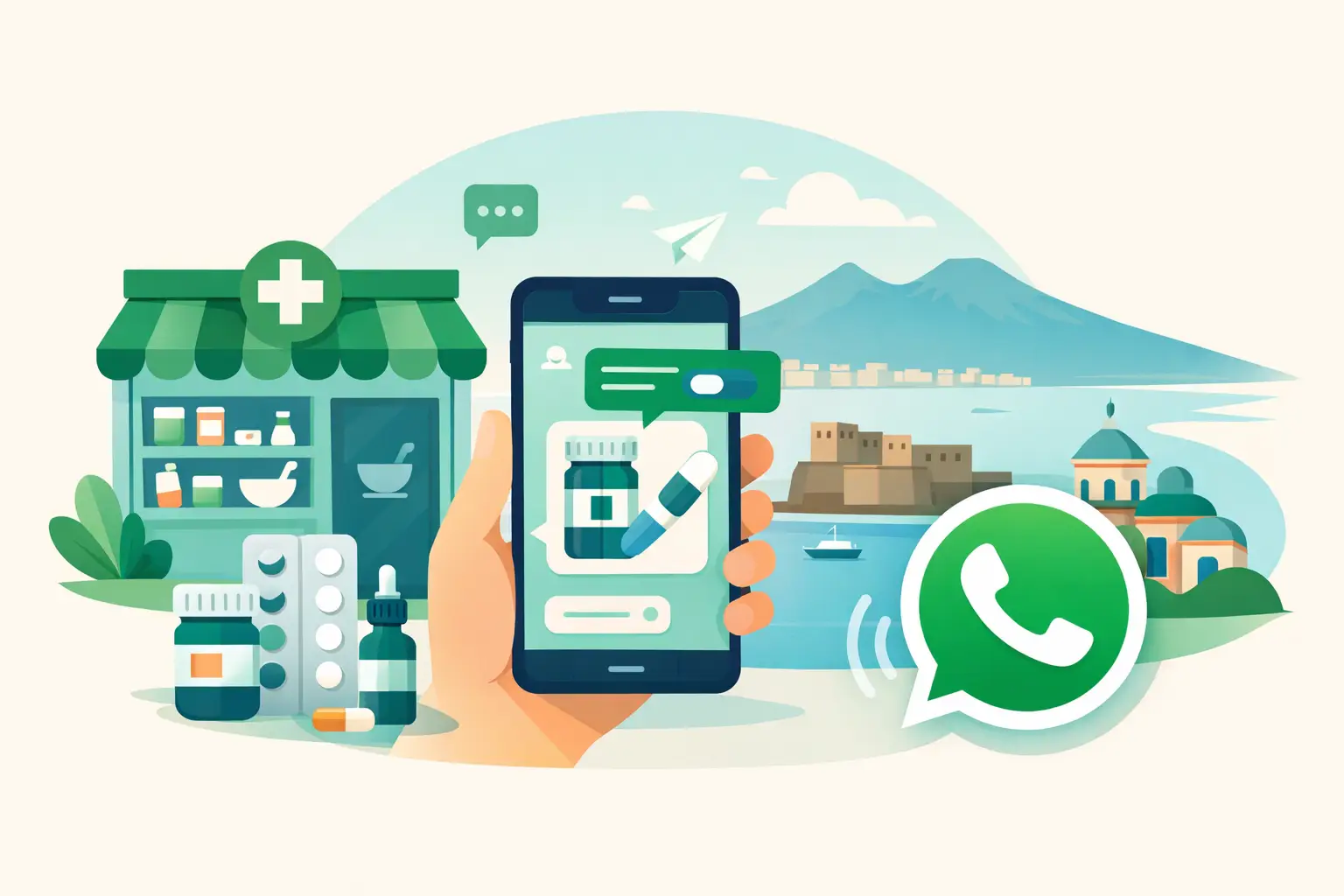Farmacia WhatsApp Napoli: come funziona