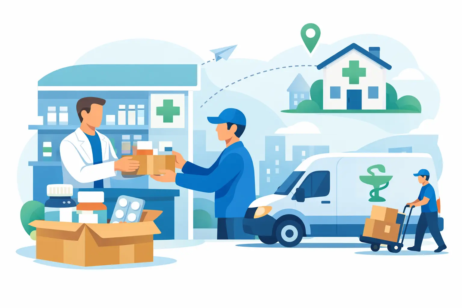 Outsourcing consegna farmacia: quando conviene