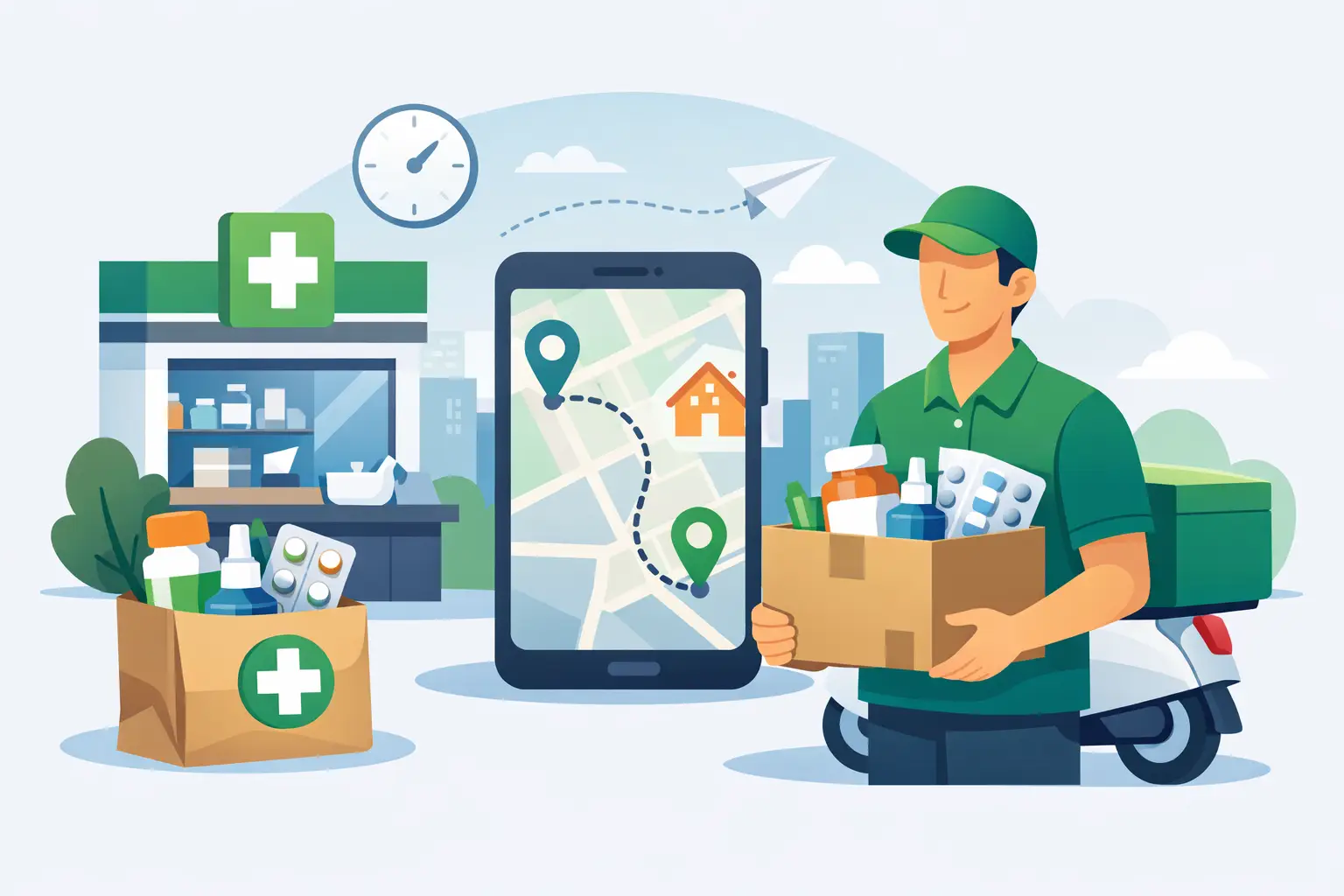 Come attivare consegna per farmacia