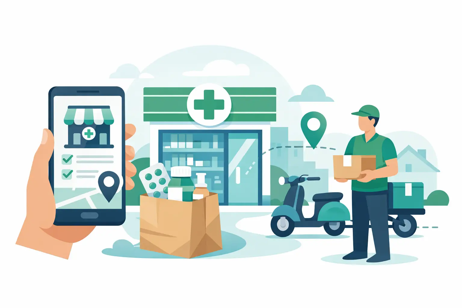 Come richiedere consegna dalla farmacia