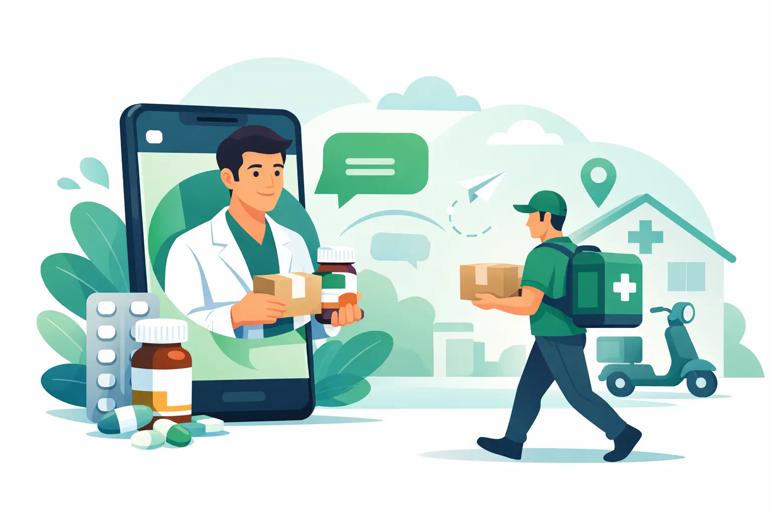 Motivi per scegliere la consegna farmaci WhatsApp